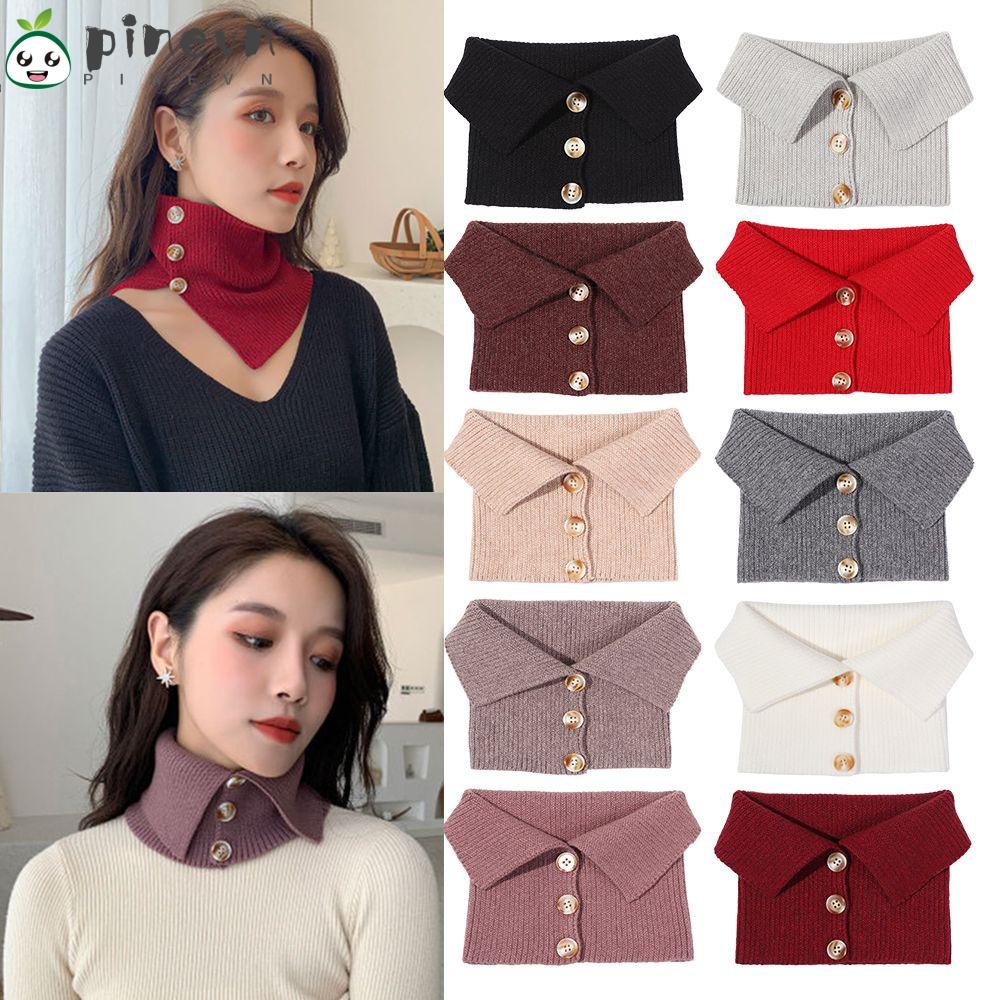 PINEVN Cổ Áo Rời Cổ Bẻ Giả Áo Sơ Mi Phong Cách Cổ Điển Thời Trang Cho Nam Và Nữ