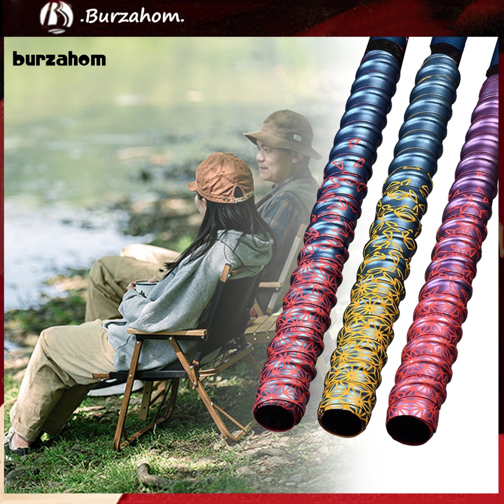 Dây Quấn Cần Câu Cá Co Giãn Chống Trượt Nhiều Màu Sắc 46ft