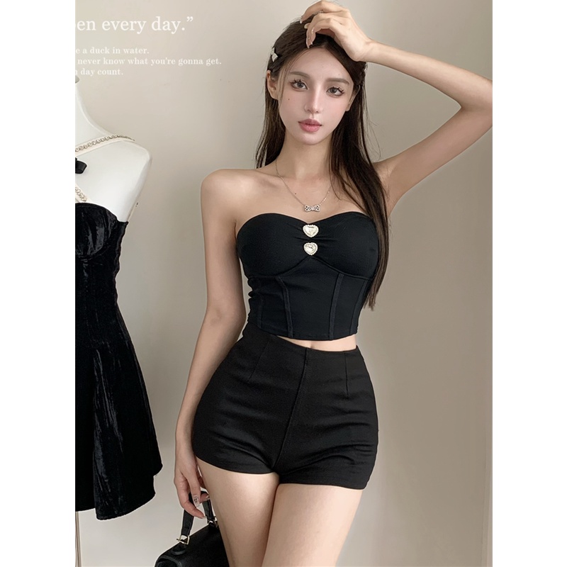 Áo Ống Màu Sắc Đơn Giản Thời Trang Mùa Hè Cho Nữ