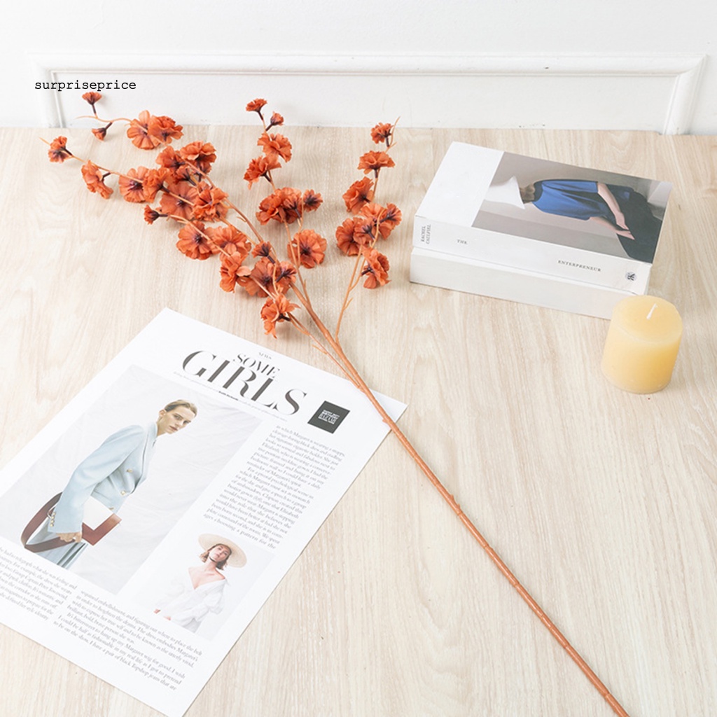 Bó Hoa Nhân Tạo Bằng Lụa Màu Sắc Tươi Sáng Đa Ứng Dụng Trang Trí Cho Tiệm SPA