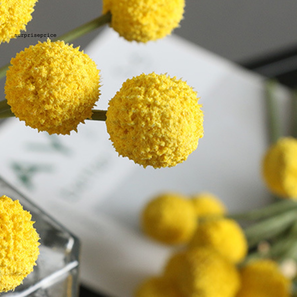 1 Bó Hoa Nhân Tạo Không Cần Khoan Lỗ Dùng Để Trang Trí Nhà