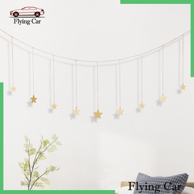 Dây Ngôi Sao Treo Tường Trang Trí Phong Cách Bohemian