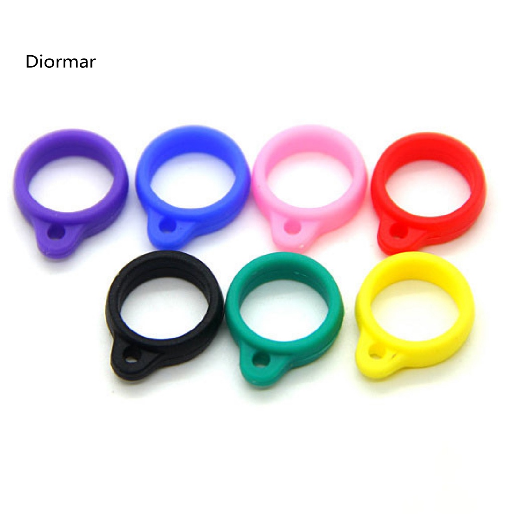 Set 10 Vòng Silicon Co Giãn Bảo Vệ Chống Thất Lạc Cho Dây Đeo Điện Tử