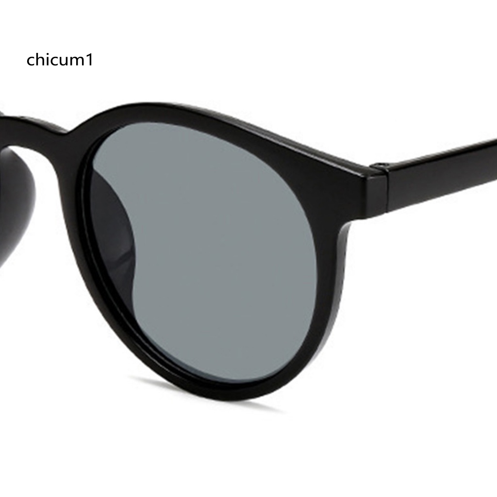 Cc Kính Mát Gọng Tròn Chống Tia UV Không Dễ Rơi Tầm Nhìn Rộng Phong Cách Cổ Điển