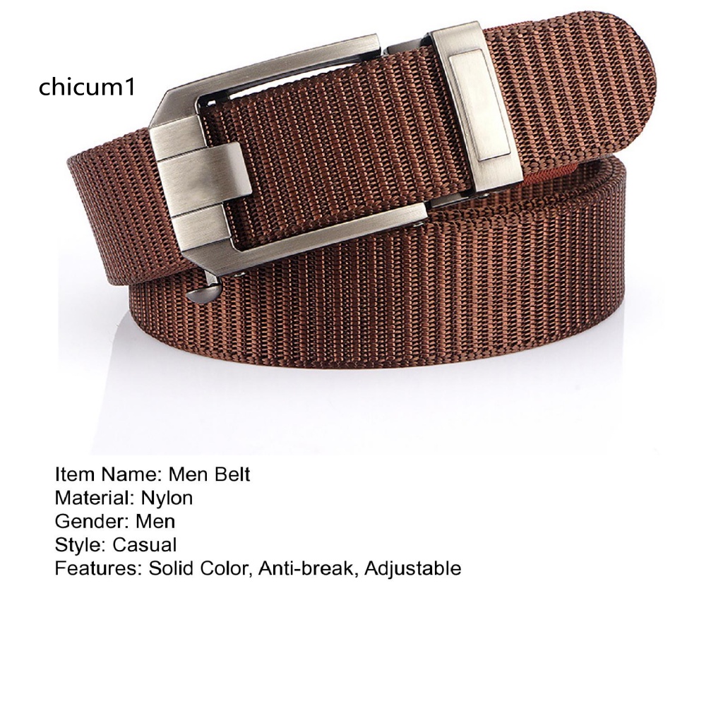 Thắt Lưng CC Khóa Tự Động Bằng Thép Không Gỉ Có Thể Điều Chỉnh Dành Cho Nam