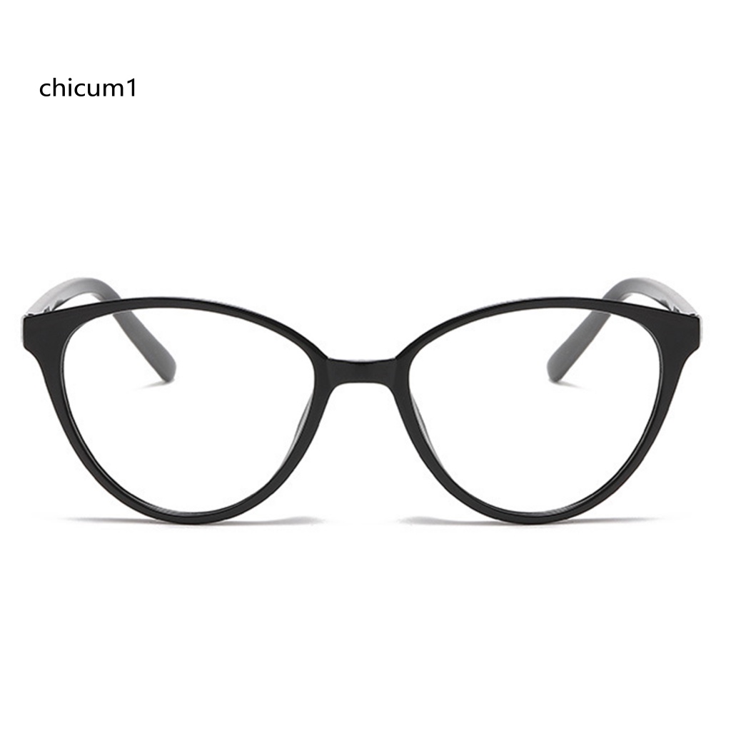 Kính Đọc Sách Gọng Tròn CC 0 Độ Chống Ánh Sáng Xanh Cho Học Sinh