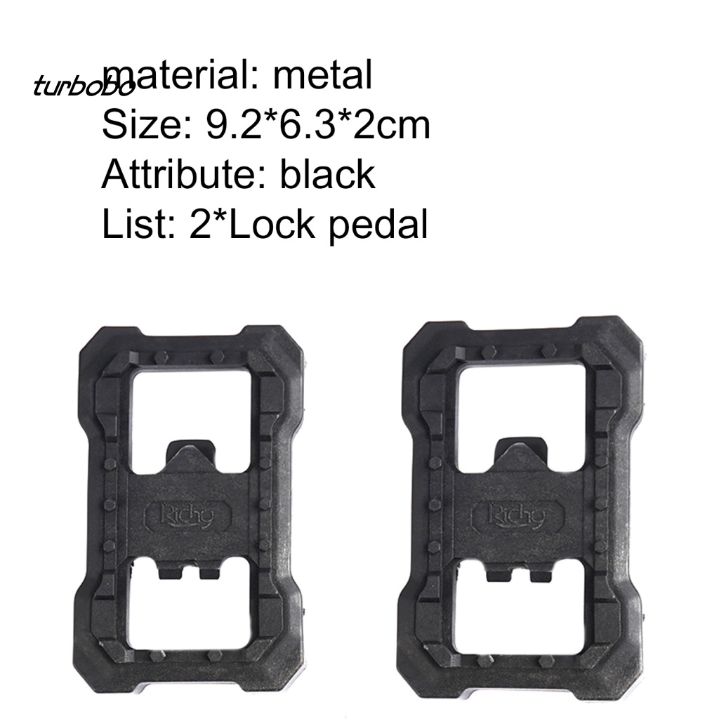 Pê Đan Xe Đạp Leo Núi Bằng Kim Loại Có Thể Tháo Rời Tiện Dụng turbobo SM-PD22 M520 M540 M8000 M9000