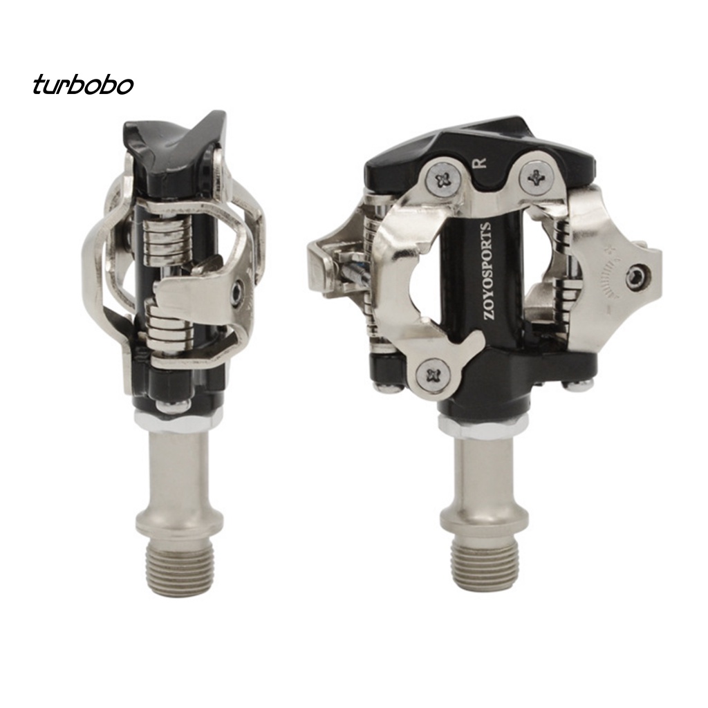 1 Bộ Bàn Đạp Tự Khóa Bằng Hợp Kim Nhôm Độ Bền Cao Chống Rỉ Sét Có Thể Điều Chỉnh Cho Xe Đạp Leo Núi