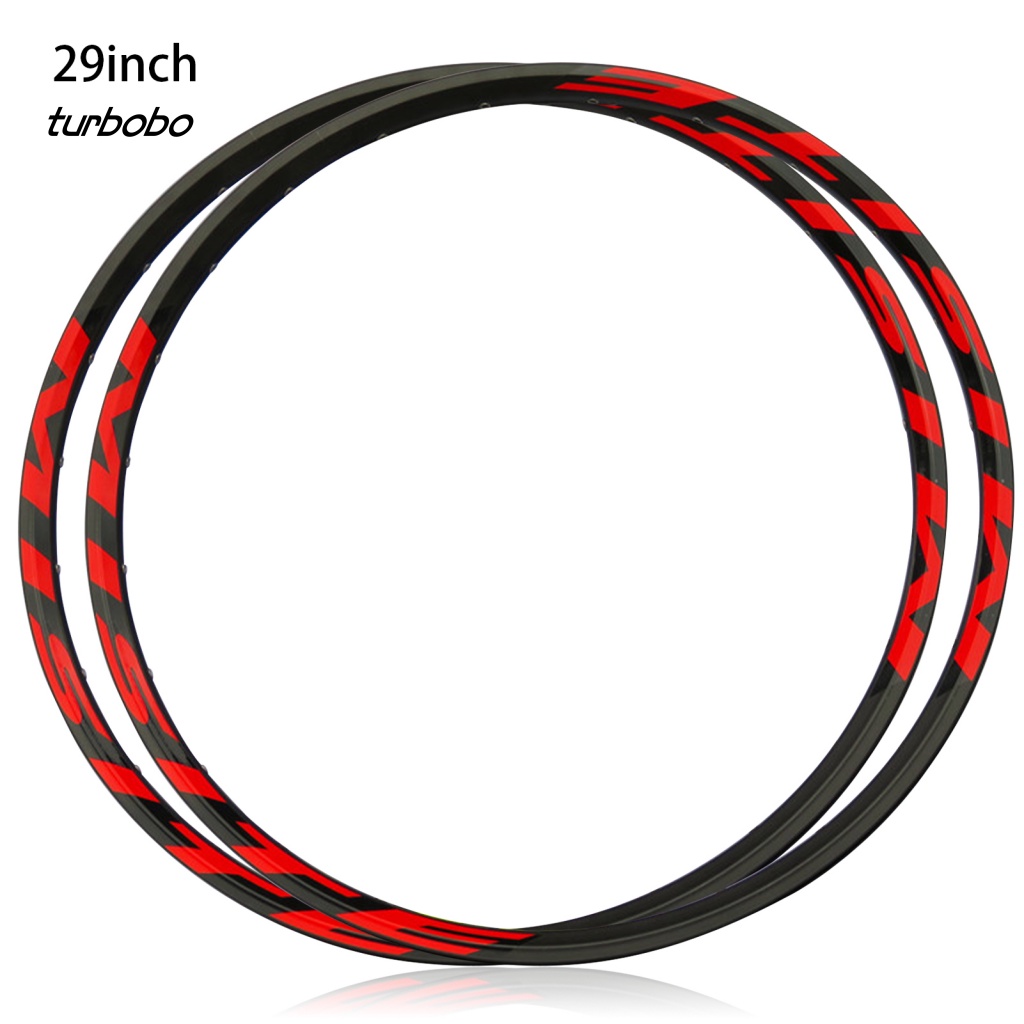 Set 2 Bánh Xe Đạp Leo Núi Không Ruột Màu Sắc Tươi Sáng