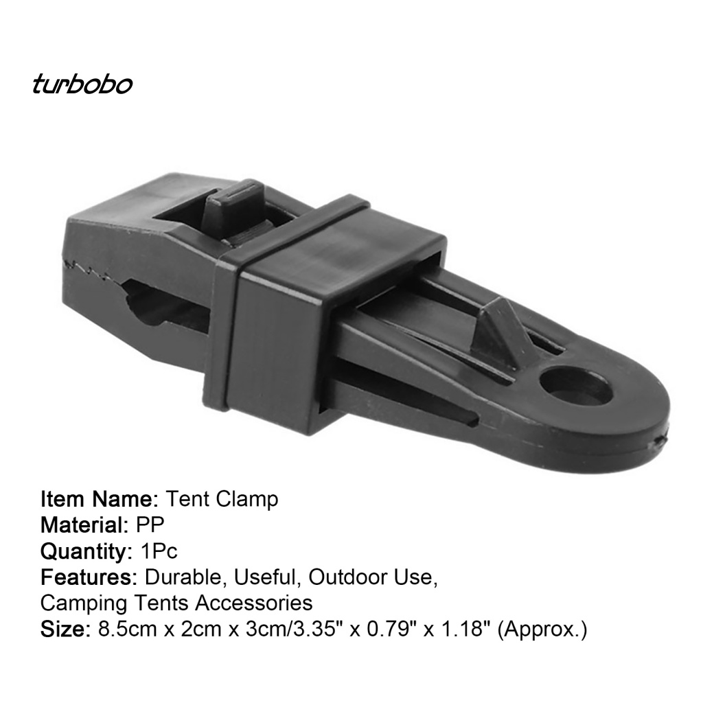 Kẹp Cố Định Lều Chống Gió Màu Sắc Trơn Bằng PP Tiện Dụng Mang Theo Cắm Trại