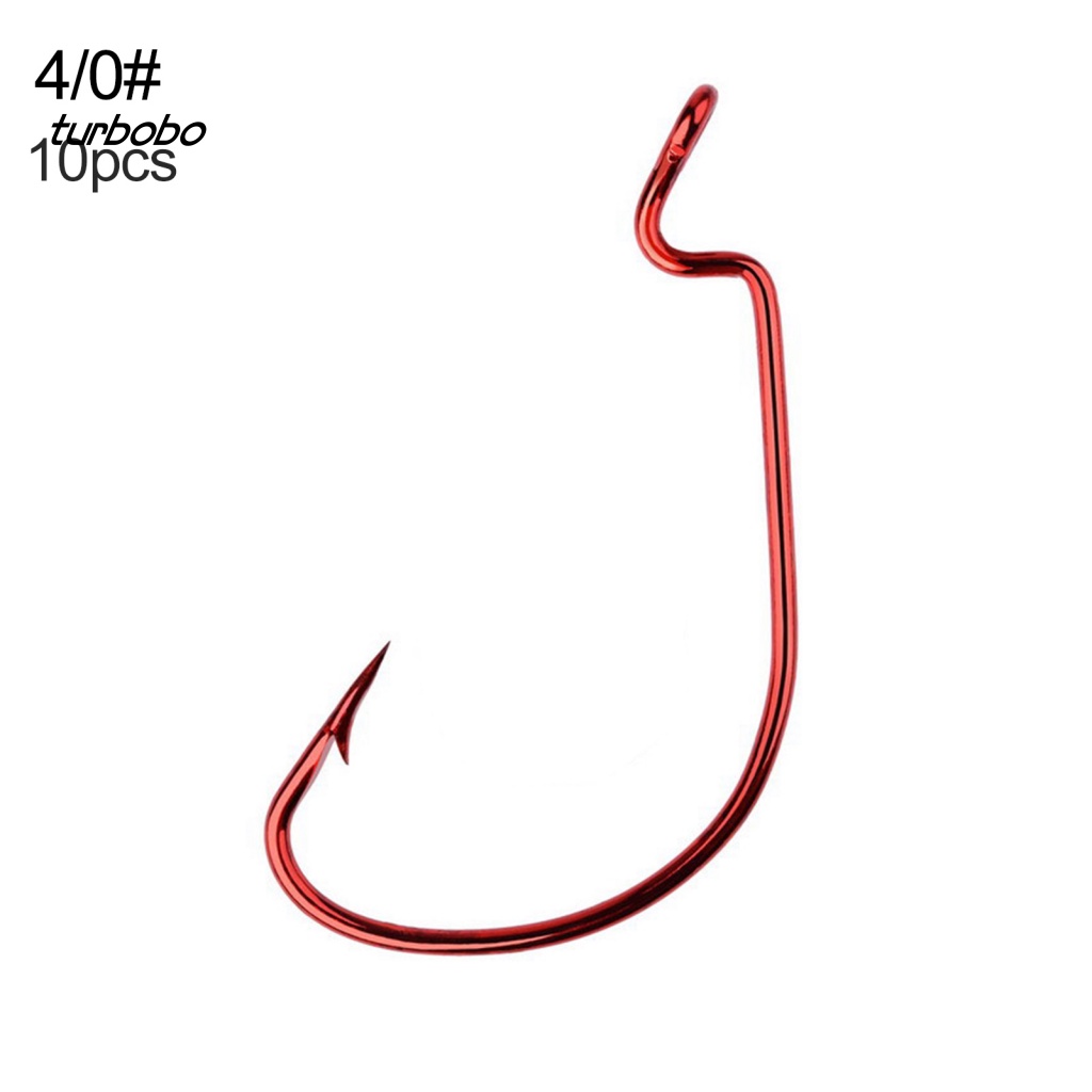 Set 10 Lưỡi Câu Cá Mini Bằng Thép Carbon Chống Ăn Mòn