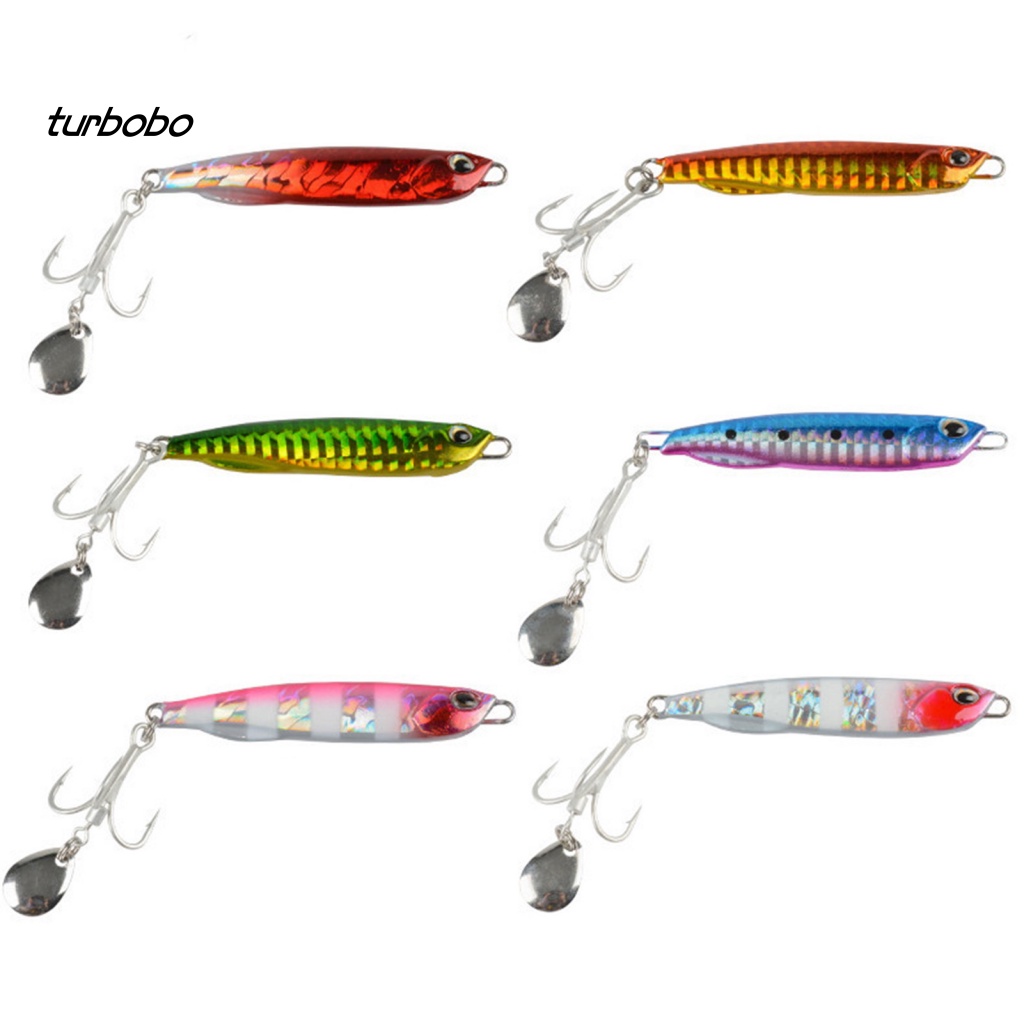 Mồi Giả Câu Cá 3D Bằng Kim Loại 30g / 75cm