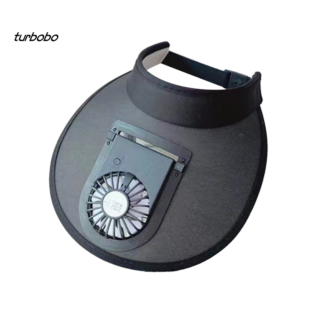 Nón Rộng Vành Chống Nắng 3 Tốc Độ Bằng Polyester Siêu Nhẹ Màu Trơn Tùy Chỉnh Kèm Quạt Tiện Dụng Cho Nữ