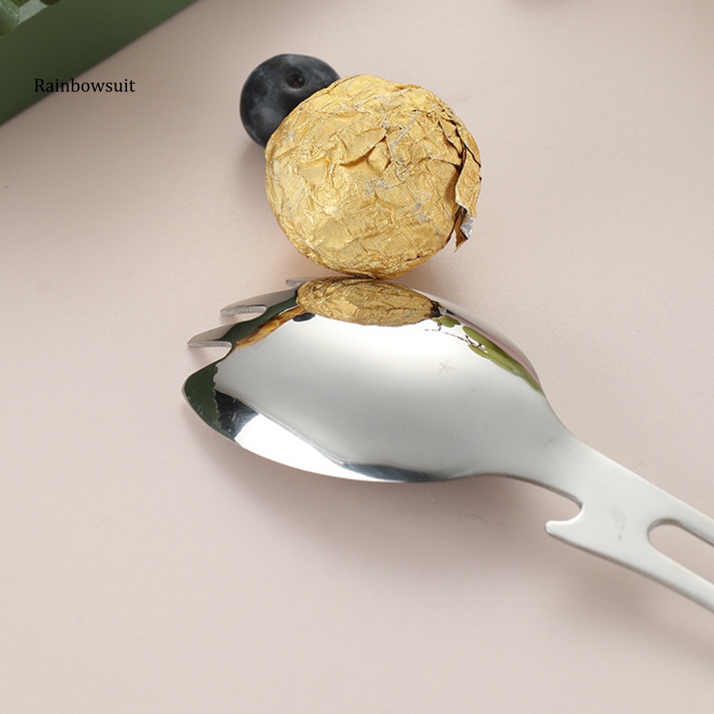 Dụng Cụ Đánh Bóng Dao Nĩa Bằng Thép Không Gỉ Cách Nhiệt Đa Năng Tiện Dụng Cho Hoạt Động Ngoài Trời