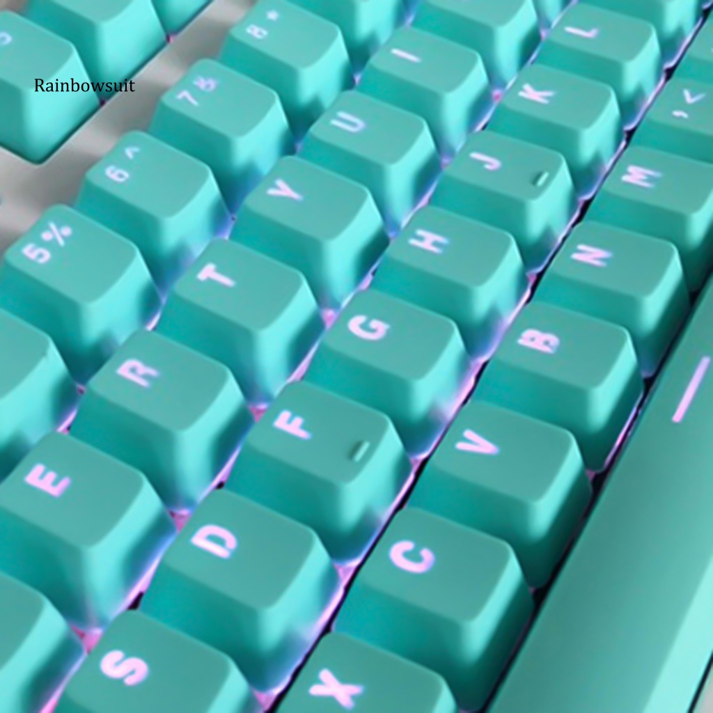 Set 104 Nút Bàn Phím Cơ PBT Có Đèn Nền Thông Dụng Cho Máy Tính PC