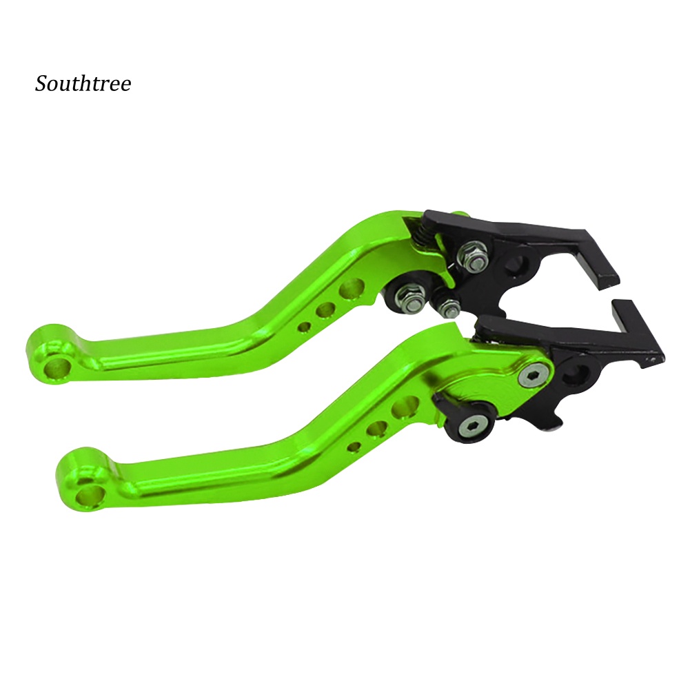 1 Cặp Tay Thắng CNC Bằng Kim Loại Có Thể Điều Chỉnh Cho Xe Máy