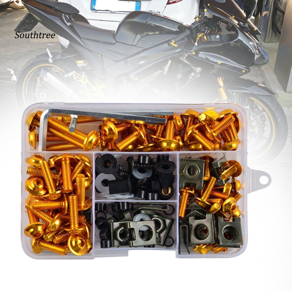 Bộ 177 Ốc Vít Kim Loại Thông Dụng Cho Xe Mô Tô / Công Nghiệp / Nhà Ở