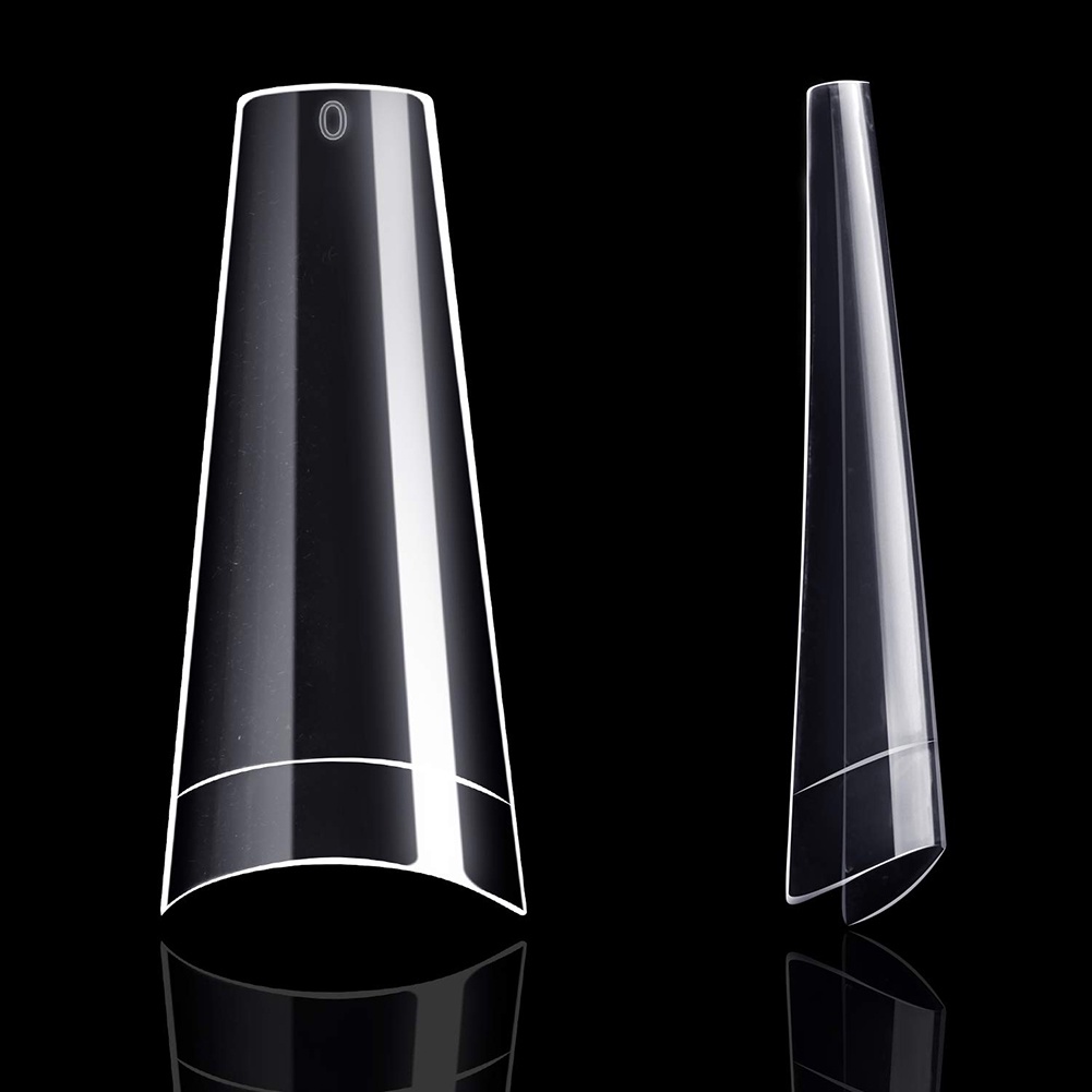 Bộ 500 Móng Tay Giả Trong Suốt Nhiều Kích Cỡ Cho Nữ