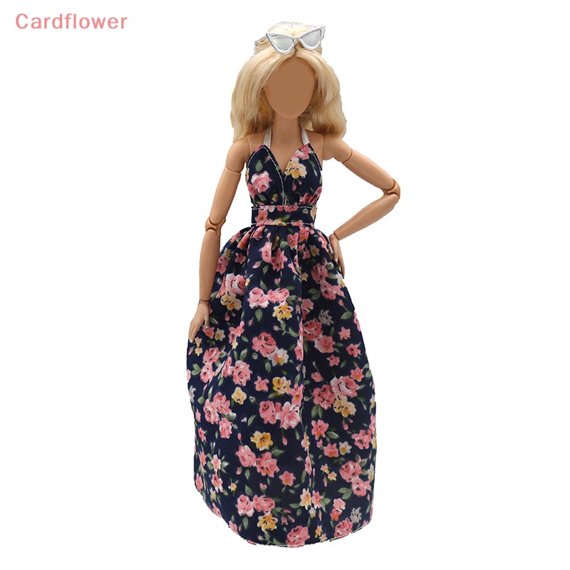 1 Đầm Dây In Hoa Cho Búp Bê Mới