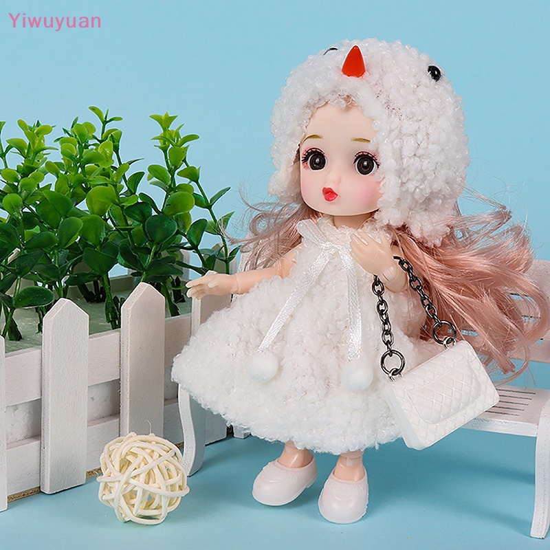 Búp Bê Công Chúa Yiwuyuan > Kích Thước 16CM Dễ Thương Xinh Xắn Làm Quà Tặng Sinh Nhật Cho Bé Gái Mới