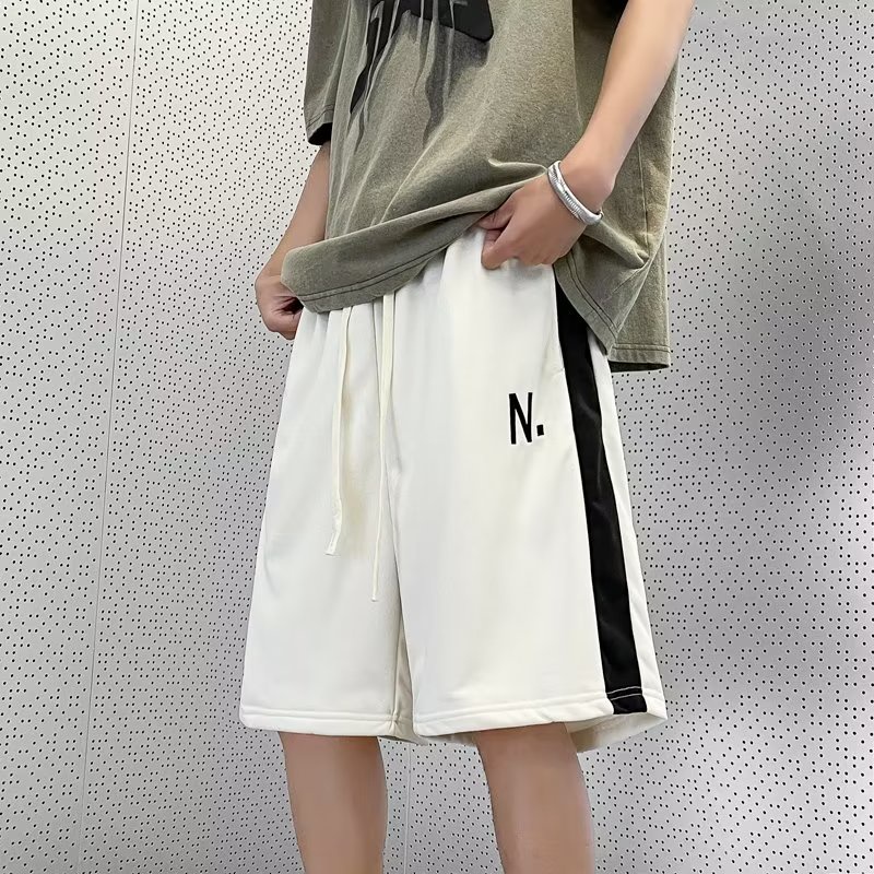 Quần Short Thể Thao Dáng Rộng Phong Cách Đường Phố Mỹ Thời Trang Mùa Hè Cho Nam