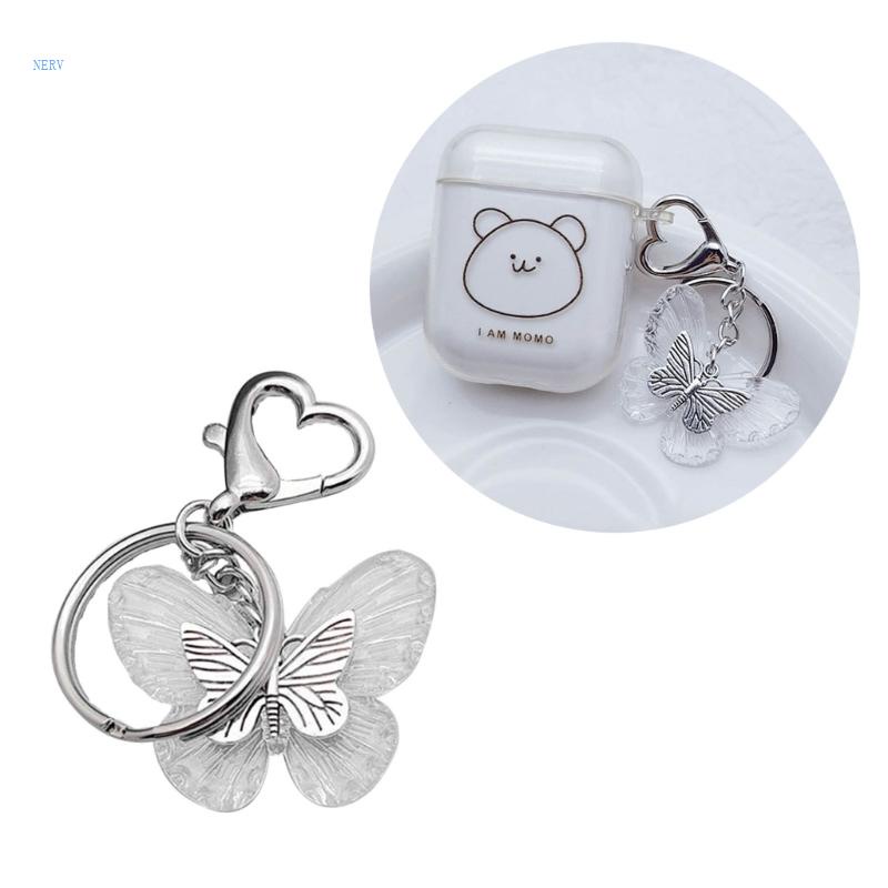 Móc Khóa Hình Bướm Dễ Thương Phong Cách Vintage