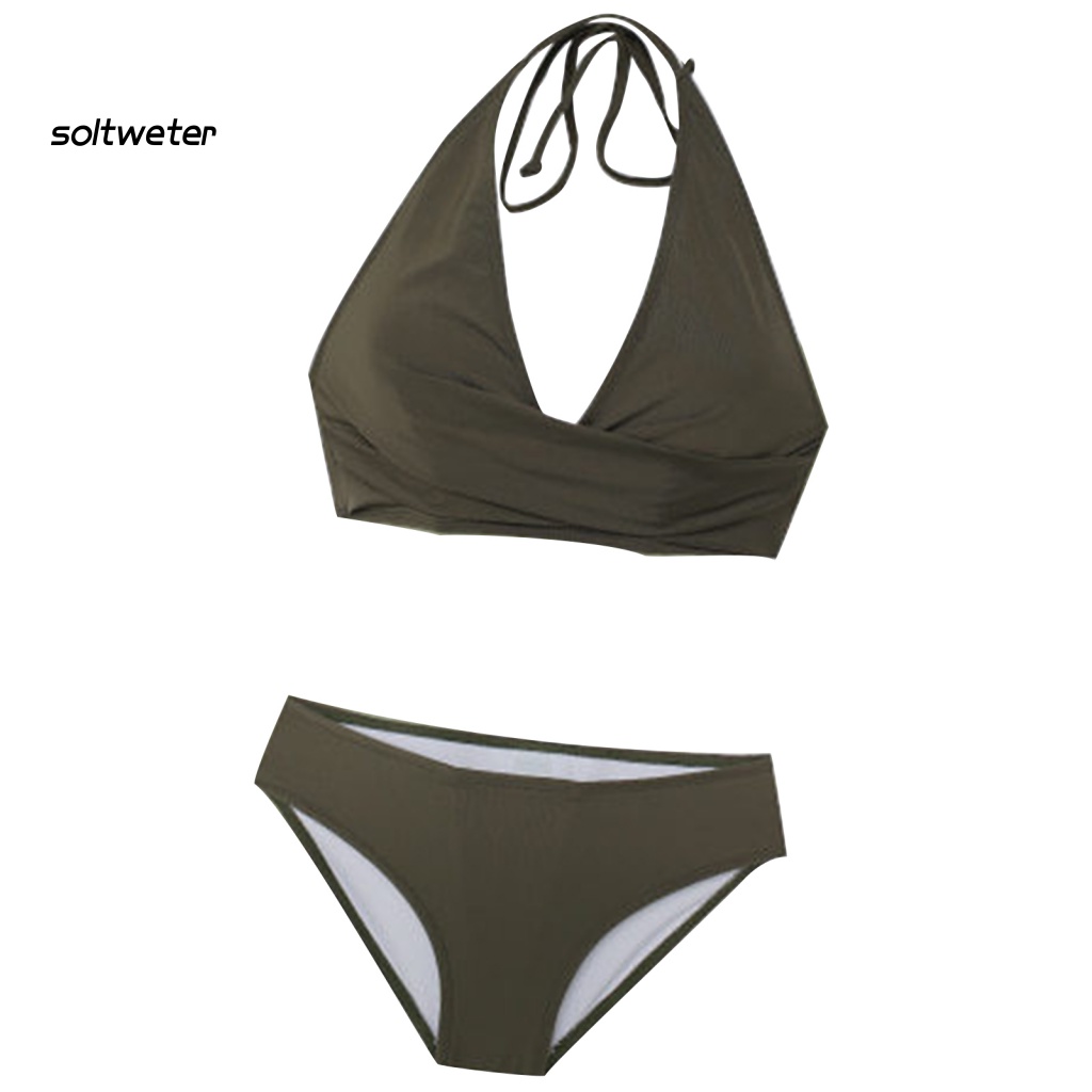 Bộ Đồ Bơi Lưng Cao Dáng Ôm Thời Trang Quyến Rũ Cho Nữ