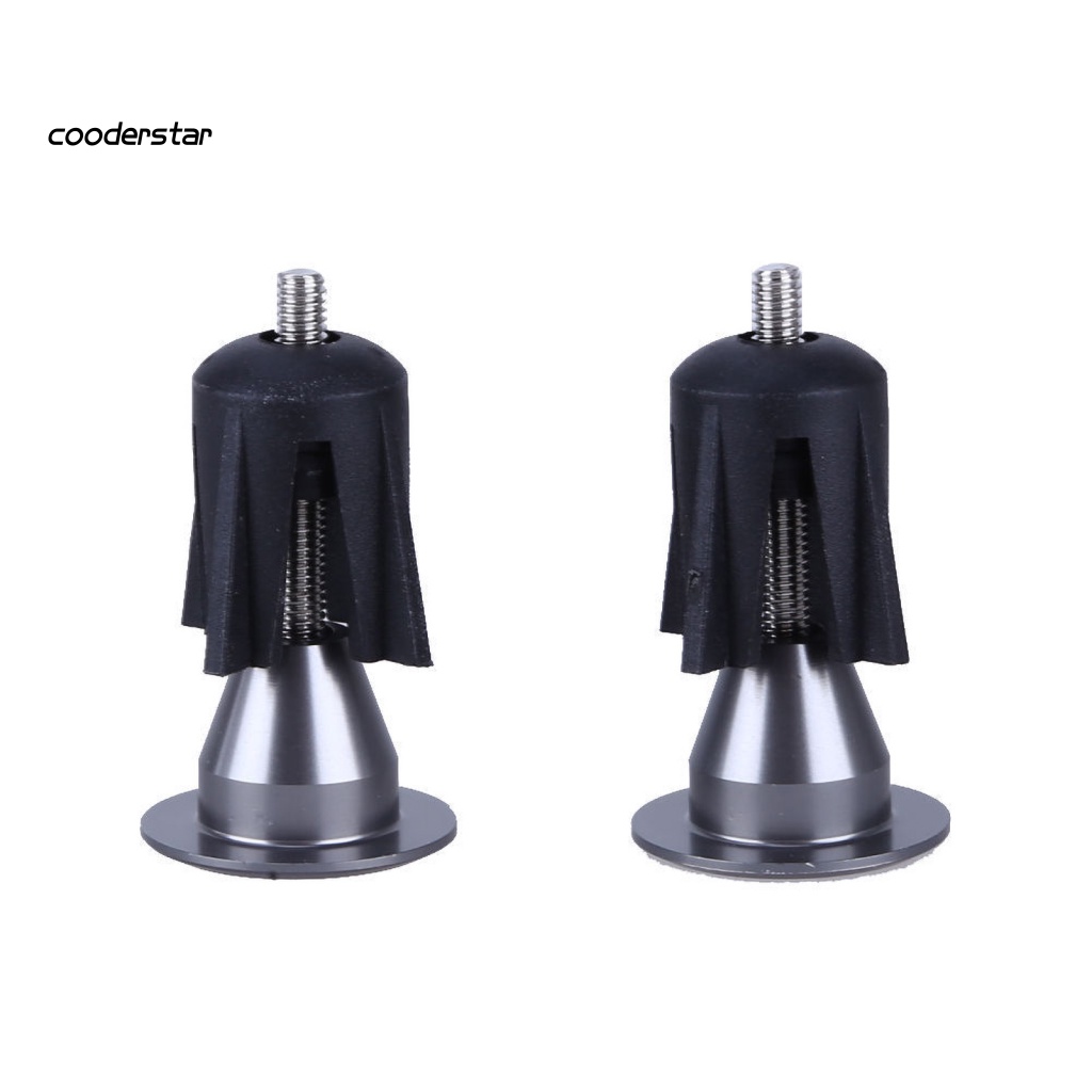 Bộ 2 Nút Chặn Tay Lái Xe Đạp Leo Núi 17-22mm Bằng Nhôm