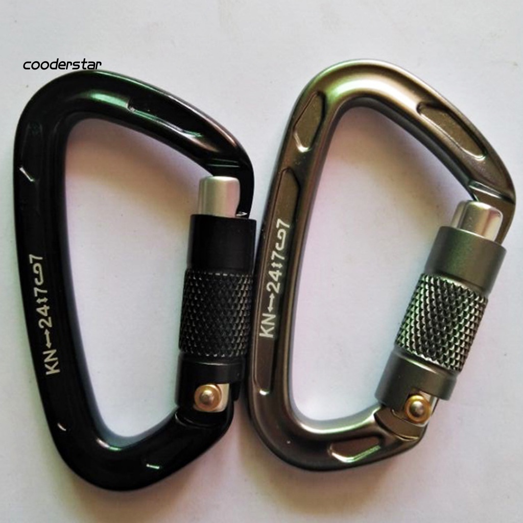Móc Carabiner Bằng Hợp Kim Nhôm Đa Năng Dùng Leo Núi