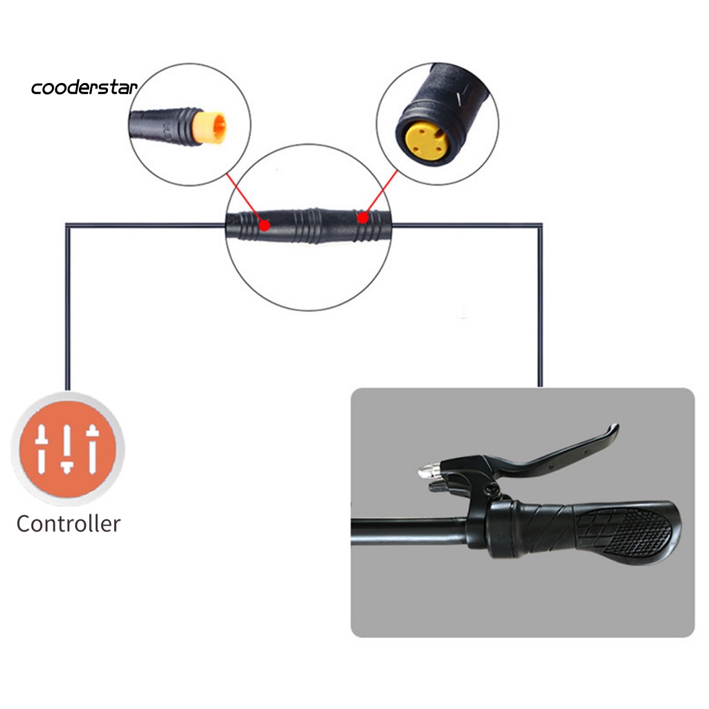 Set 20 Tay Ga Xe Đạp Điện Bằng Cao Su Nửa Đầu Chống Trượt Chống Thấm Nước Trọng Lượng Nhẹ