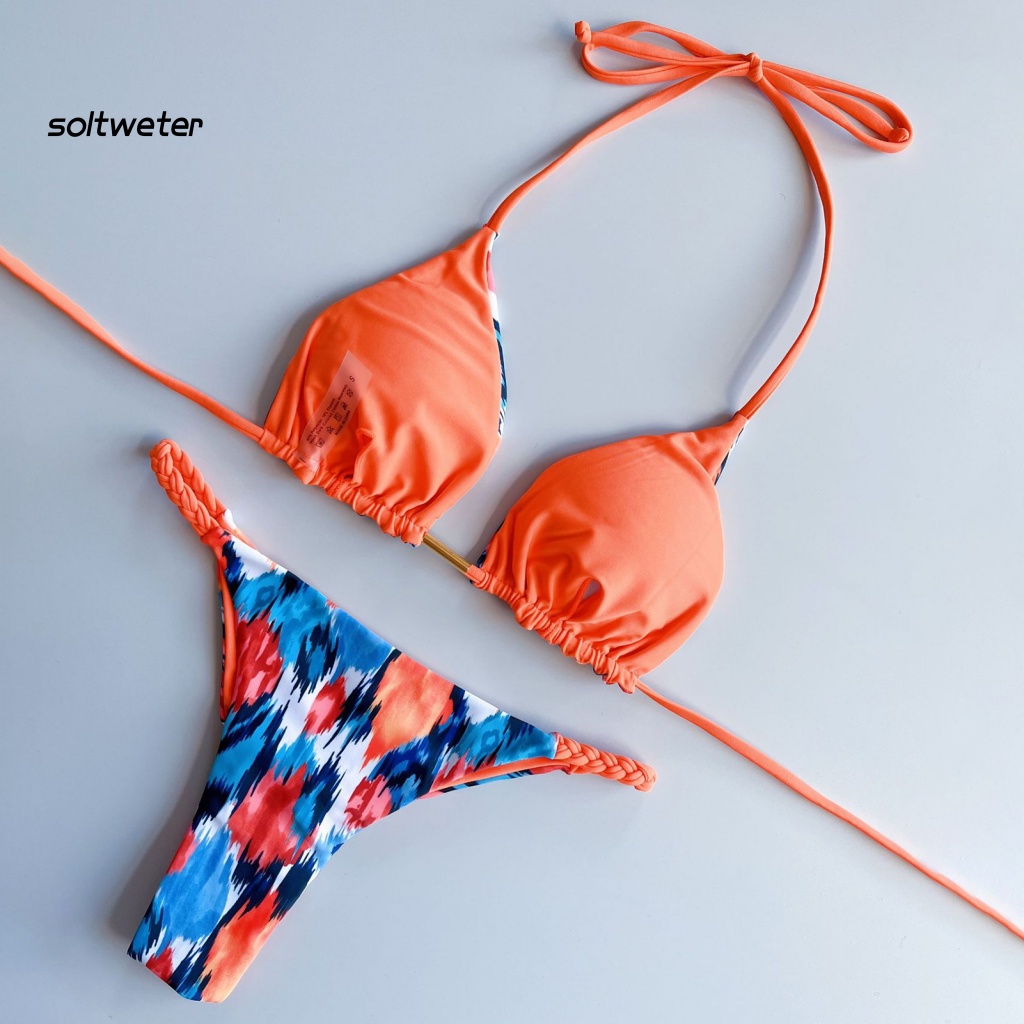 1 Bộ Đồ Bơi Bikini Có Mút Nâng Ngực In Họa Tiết Da Báo Thời Trang Quyến Rũ Cho Nữ