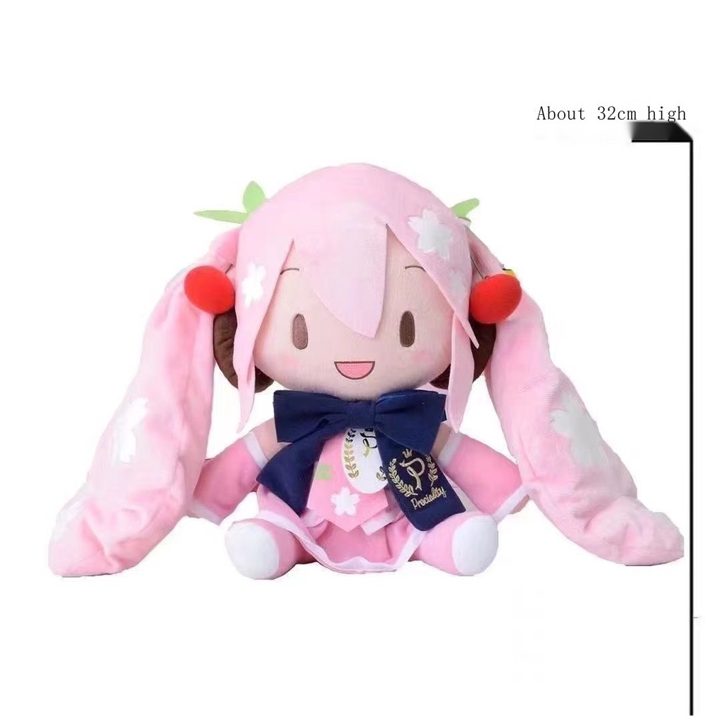 Thú Nhồi Bông Hình Hatsune Miku Phong Cách vintage