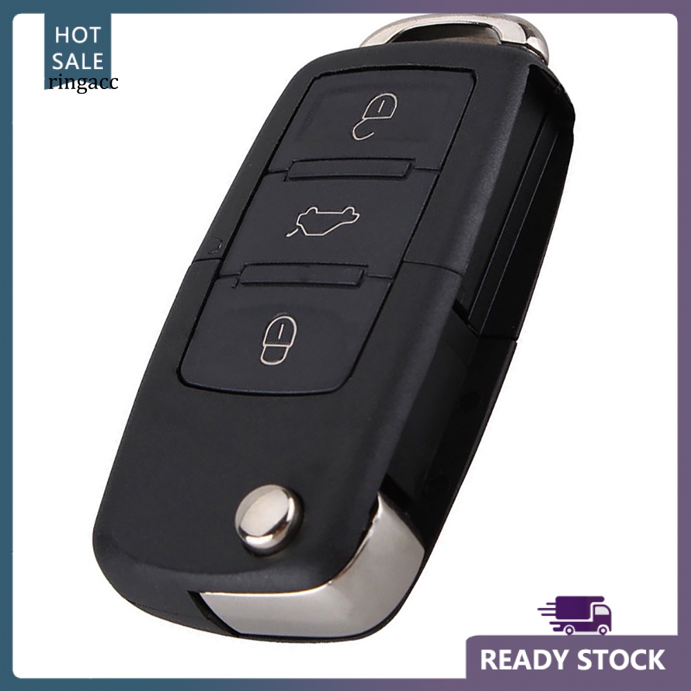 Vỏ Chìa Khóa Điều Khiển Từ Xa 3 Nút Cho Bora Passat Golf Polo Jetta