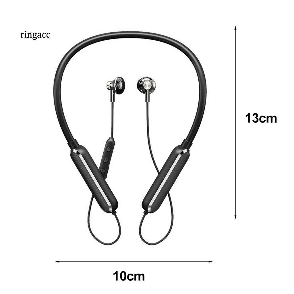 Tai Nghe Đeo Cổ RGA Bluetooth Không Dây IPX5 Chống Nước Có Thể Thay Đổi Theo Dõi Sức Khỏe