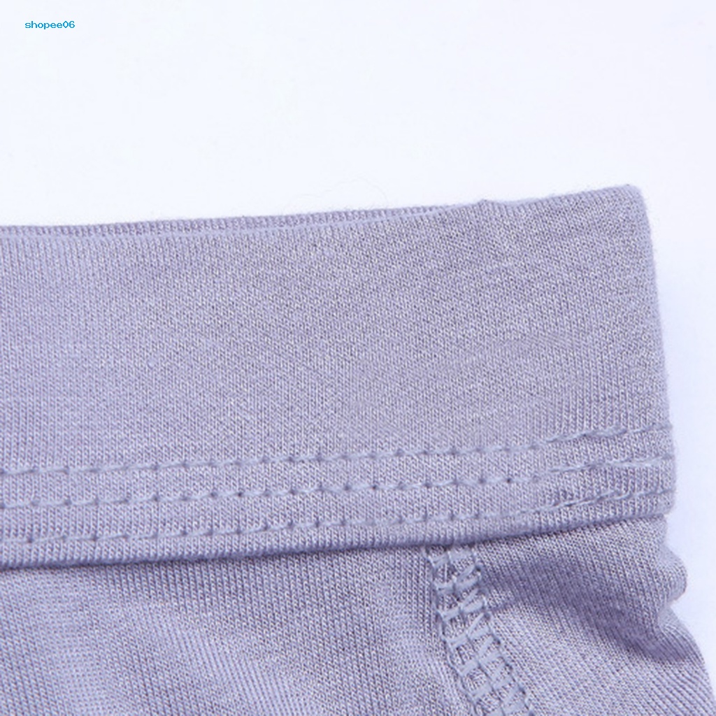 Quần Lót Boxer Màu Trơn Hít Nam Châm Hình Chữ U Thấm Hút Mồ Hôi Plus Size Cho Nam