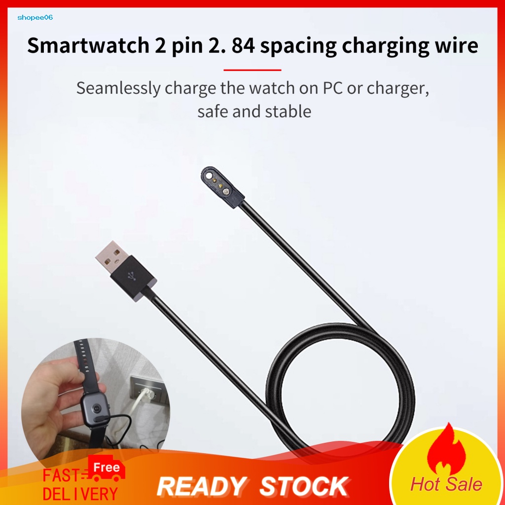 Cáp Sạc Nhanh PEMG Từ Tính PVC 2 Pin 284mm Chuyên Dụng Cho Đồng Hồ