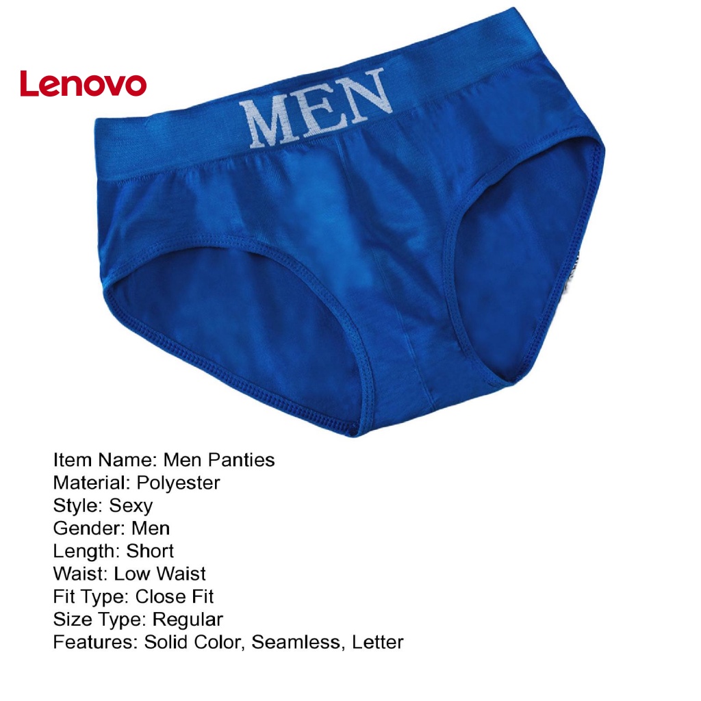 Quần Lót Nam Lưng Thấp Không Đường May In Chữ Và Hoa Hướng Dương Quyến Rũ