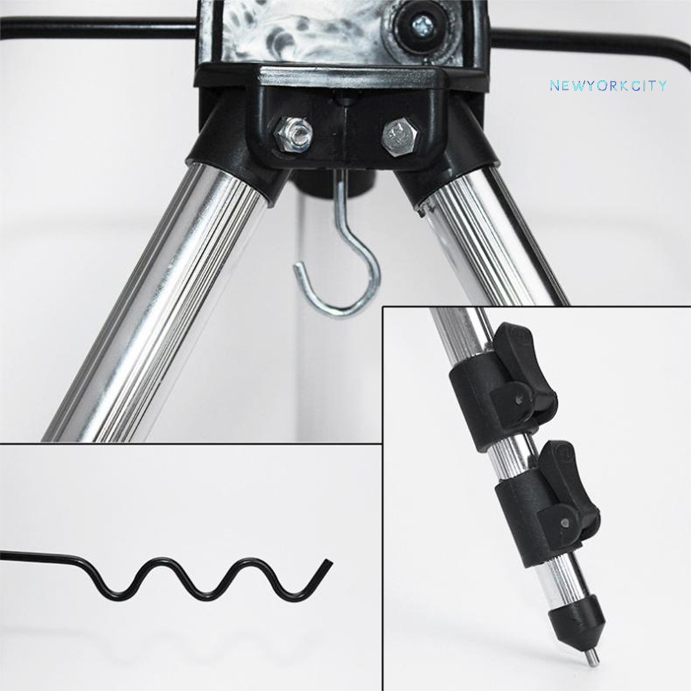 Giá Đỡ Ba Chân Bằng Hợp Kim Nhôm Có Thể Thu Gọn Cho Cần Câu Cá