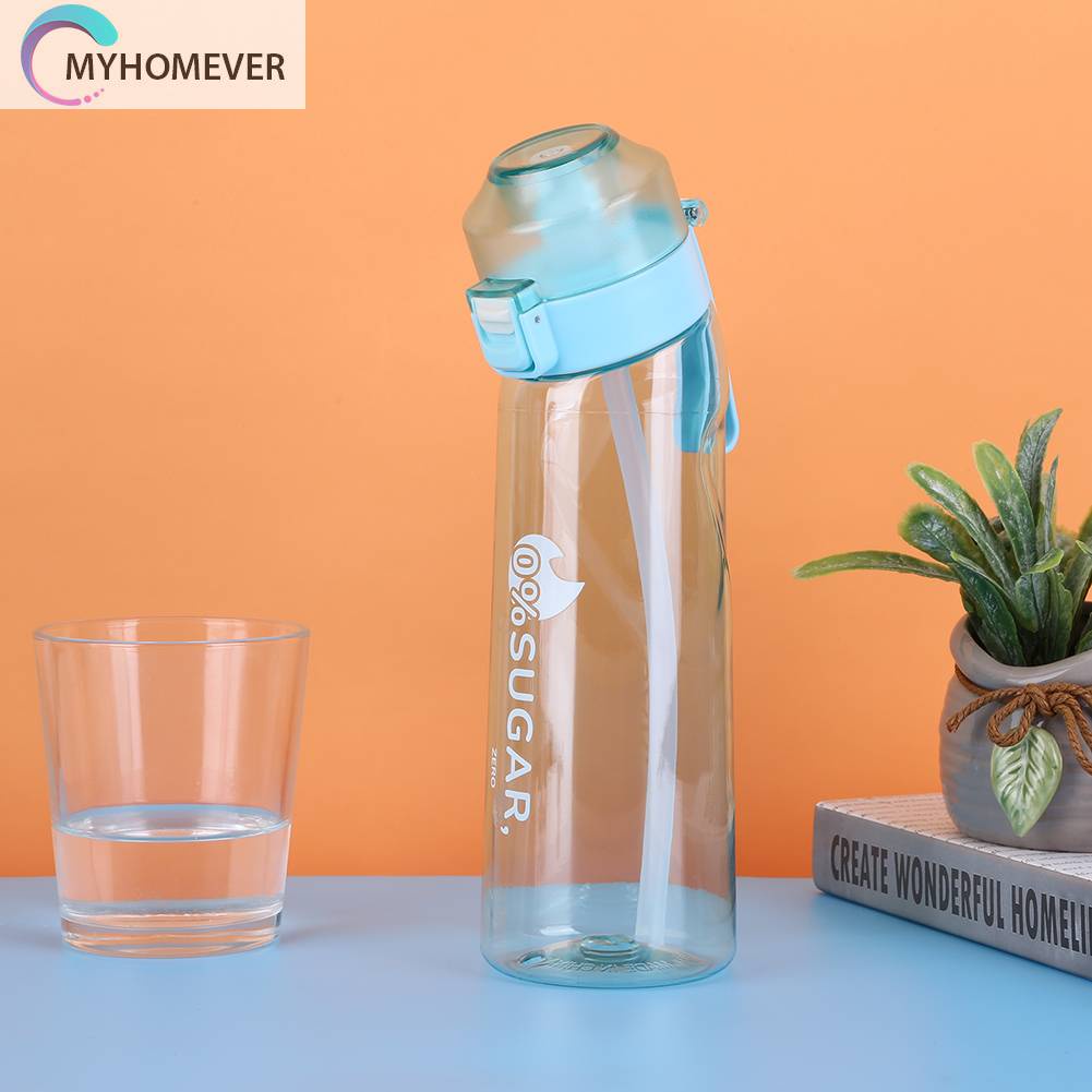 Bình Nước 650ML Có Thể Tái Sử Dụng Kèm Ống Hút