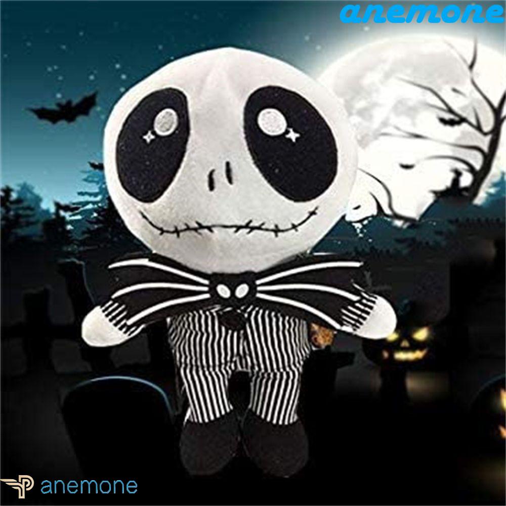 ANEMONE Búp Bê Nhồi Bông Hình Skellington Dễ Thương
