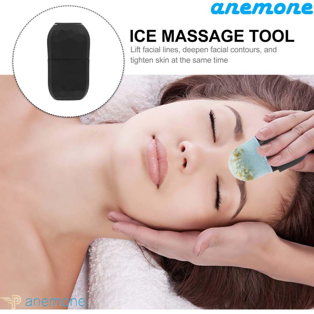 ANEMONE Cây Lăn Mát Lạnh Bằng Silicone Giúp Làm Săn Chắc Da