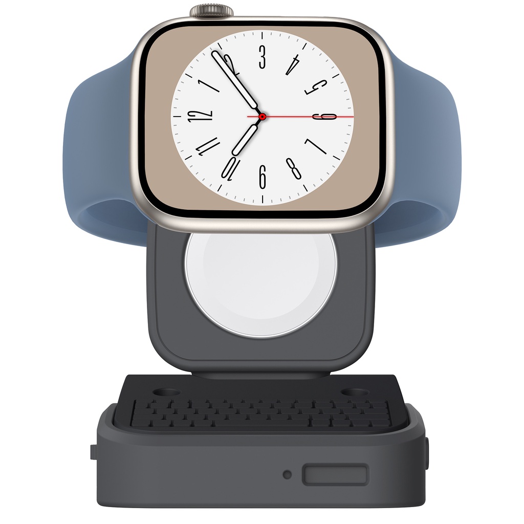 Đế Sạc Silicone Cho Đồng Hồ Thông Minh Apple Watch Series 8 7 6 5 4 3 SE 49mm Giá Đỡ