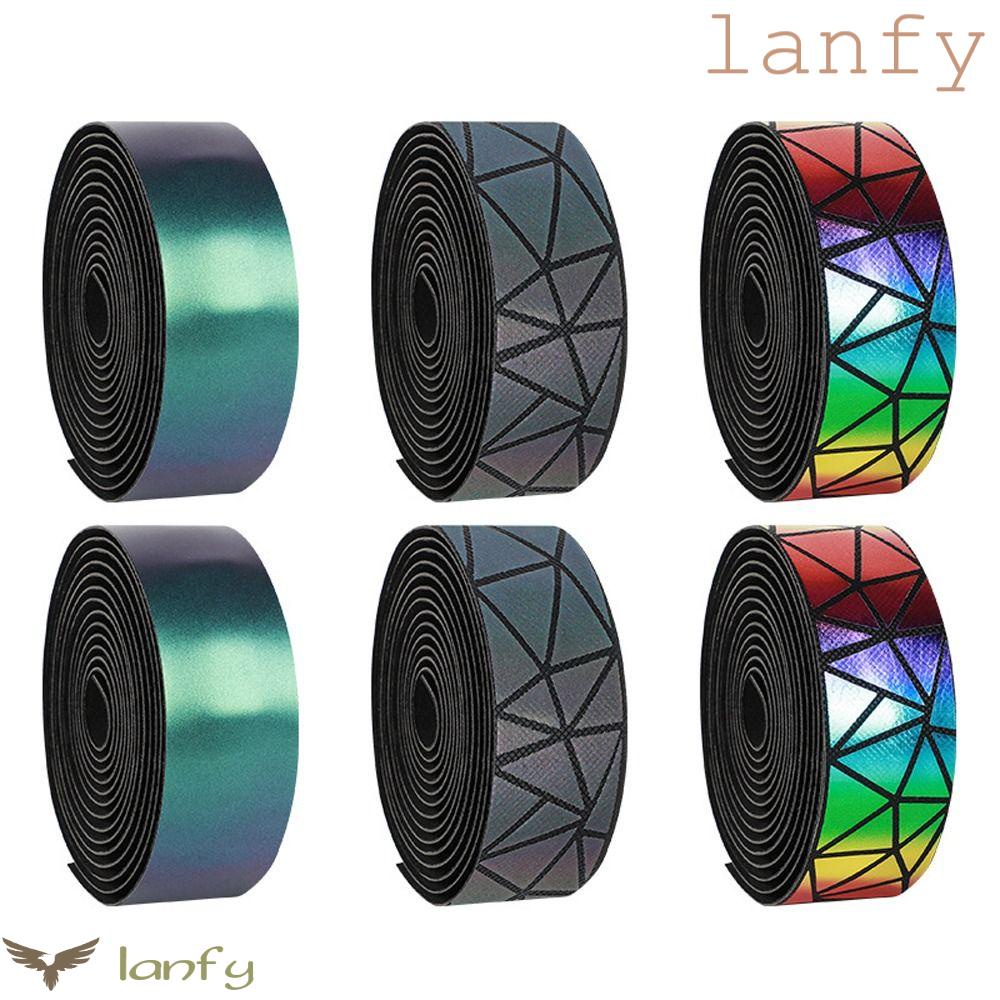 LANFY Cuộn Băng Quấn Tay Lái Xe Đạp Phản Quang 2150mm