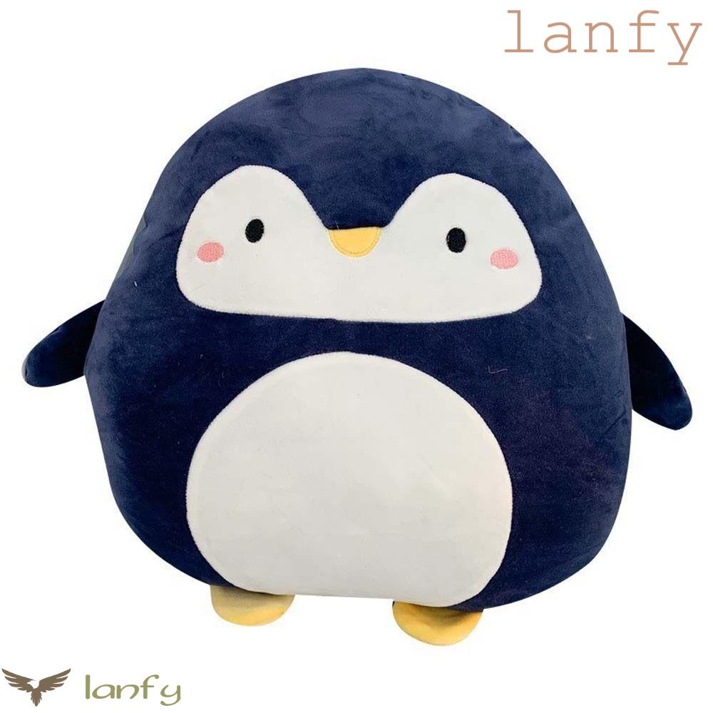 LANFY Sư Tử / Tôm Hùm / Gấu Trúc / Chim Cánh Cụt Nhồi Bông Mềm Mại Trang Trí Nhà Cửa