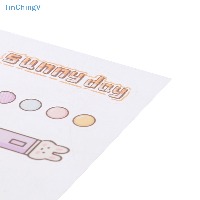 Bộ 20 Tấm Sticker Dán Trang Trí Hình Động Vật Hoạt Hình Dễ Thương