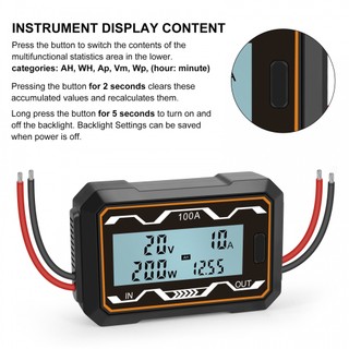 Máy dò điện năng lượng mặt trời 8-60v dc abs