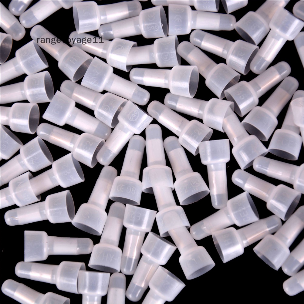 Set 100 Nắp Đậy Đầu Nối Dây Điện AWG 16-14