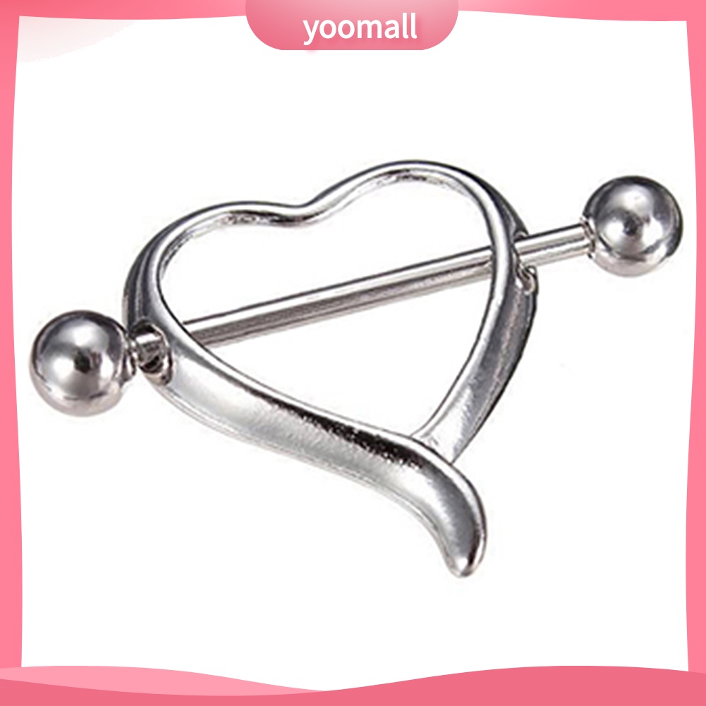 1 Khuyên Xỏ Cơ Thể Hình Trái Tim Gợi Cảm