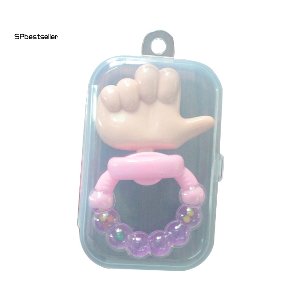 Đồ Chơi Lục Lạc Hình Tròn Nhiều Màu Sắc Cho Bé Mọc Răng