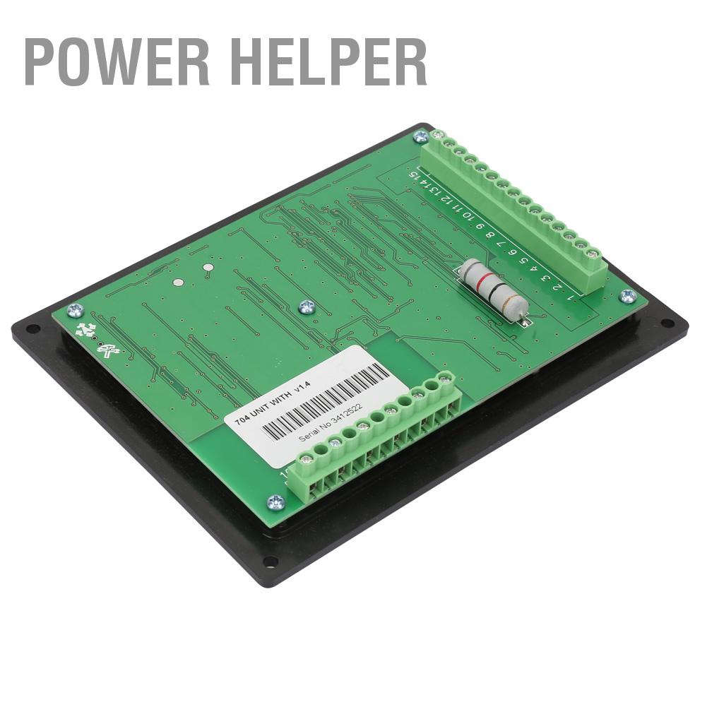 Power Helper Bảng điều khiển mô-đun máy phát điện diesel DC 8-35V DSE704